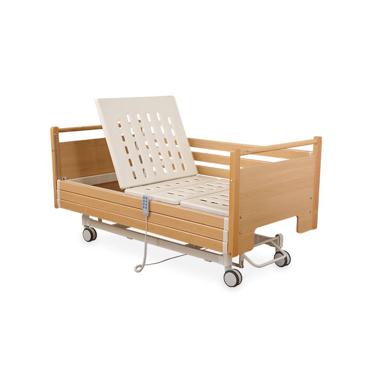 wooden hospital bed electricity drive